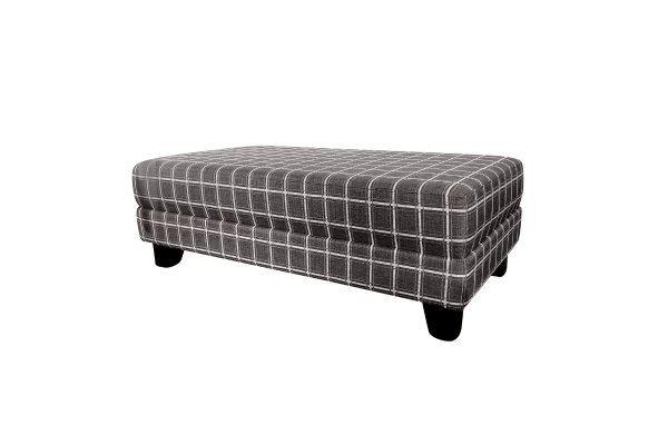 Zarra Ottoman (Shoreham Charcoal)